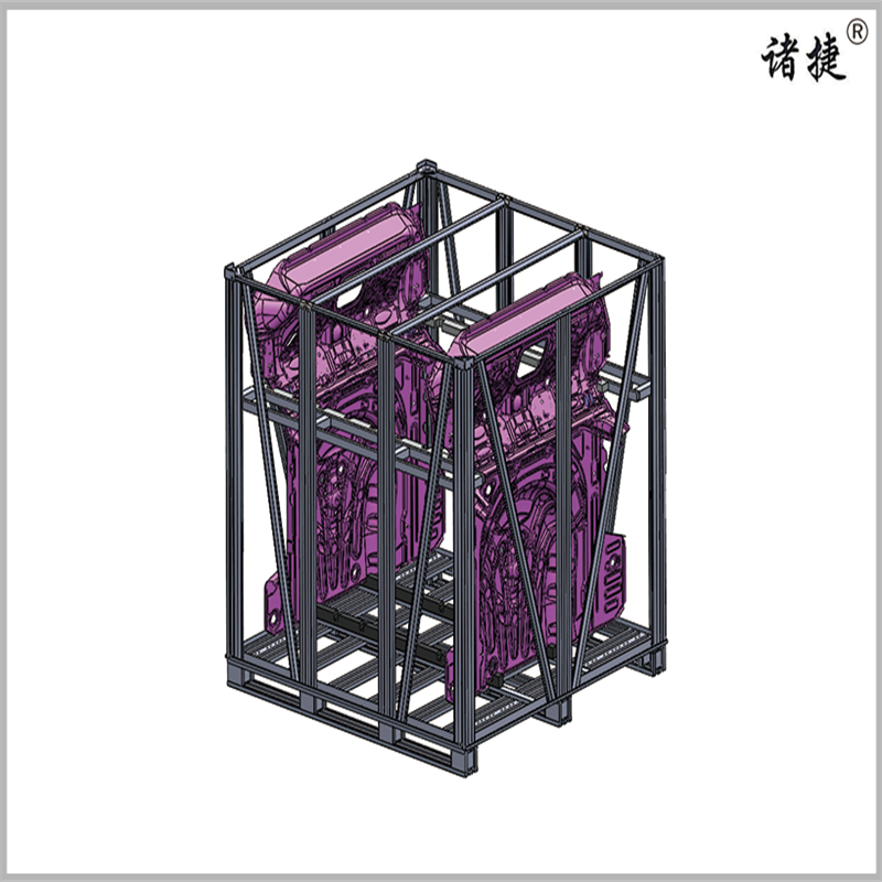 汽车KD件包装-后地板