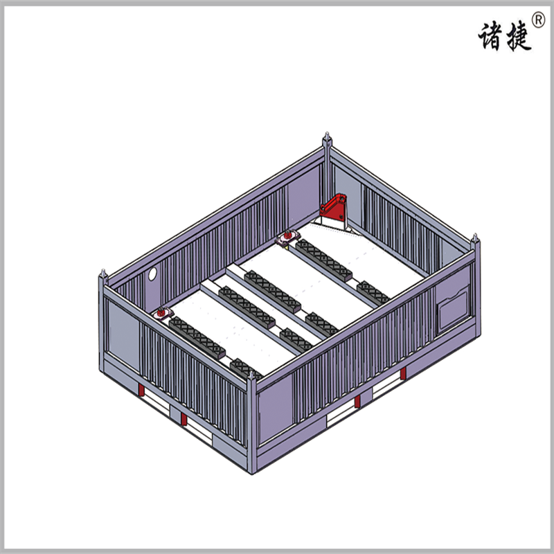 汽车电池总成轻钢铁箱