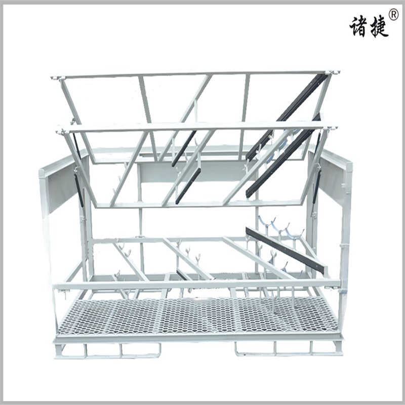 金属消声器料架